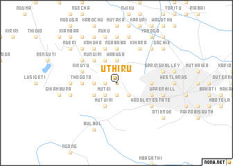 map of Uthiru