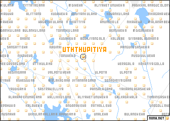 map of Uththupitiya