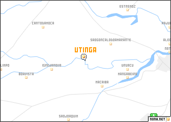 map of Utinga