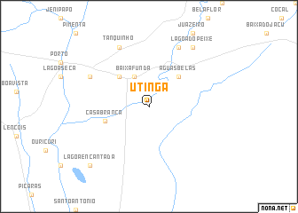 map of Utinga