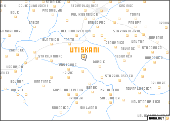 map of Utiskani