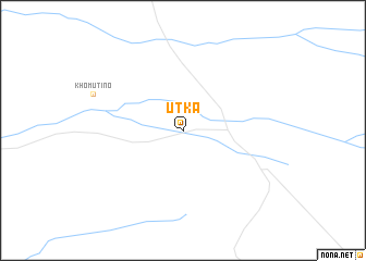 map of Utka