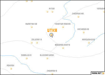 map of Utka