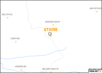 map of Utkino