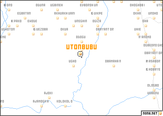 map of Utonbubu