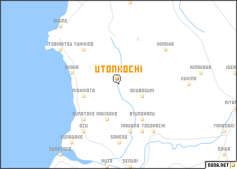 map of Utonkochi