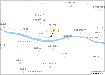 map of Utopia