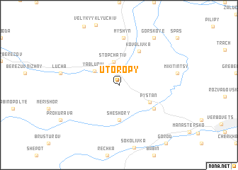 map of Utoropy