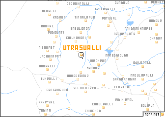 map of Utrasualli