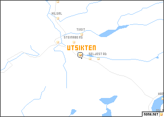 map of Utsikten