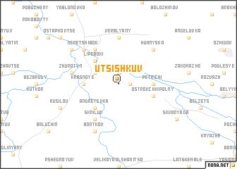 map of Utsishkuv