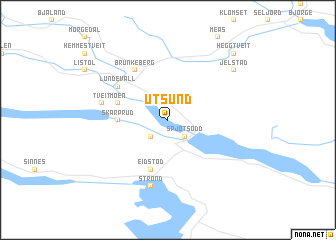 map of Utsund