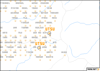 map of Utsu