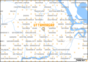 map of Uttamnagar