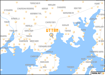 map of Uttam