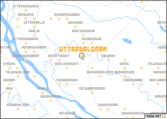 map of Uttar Dalgrām