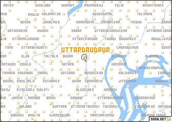 map of Uttar Dāudpur