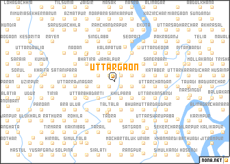 map of Uttargaon