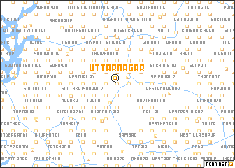 map of Uttarnagar