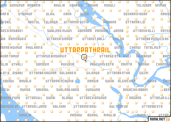 map of Uttar Pāthrāil