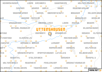 map of Uttershausen