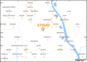 map of Utughu