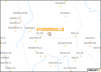 map of Uturunguillo