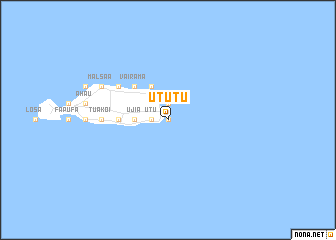 map of Ututu