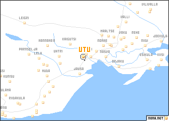 map of Utu