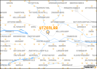 map of Utzenlaa
