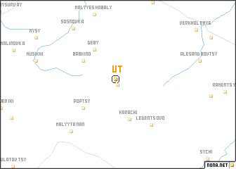 map of Ut\