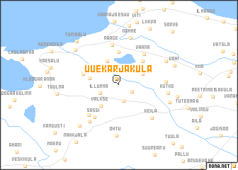 map of Uue Karjaküla