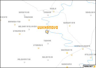 map of UUkhanovo