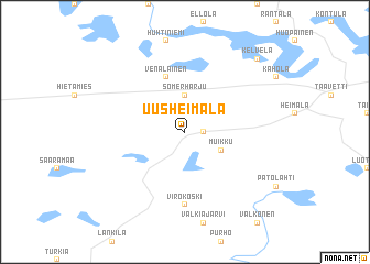 map of Uus-Heimala