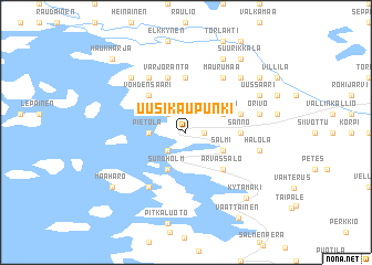 map of Uusikaupunki