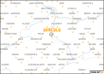 map of U Vaculŭ