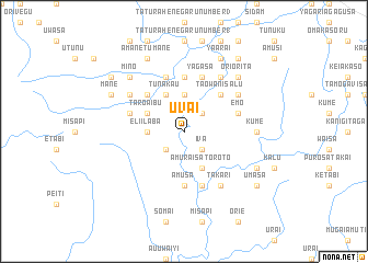 map of Uvai