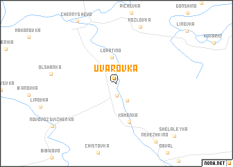 map of Uvarovka
