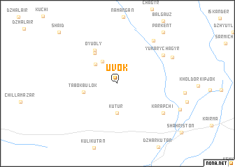 map of Uvok