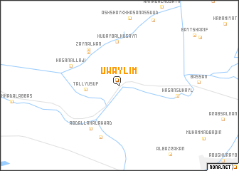 map of ‘Uwaylim