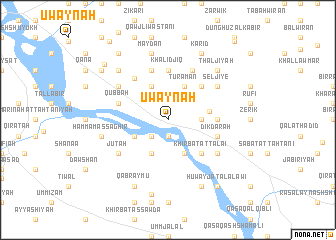 map of ‘Uwaynah