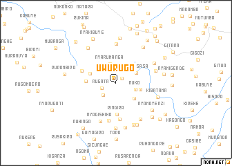 map of Uwurugo