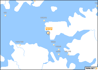 map of Uwu