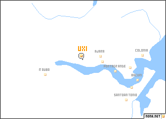 map of Uxi