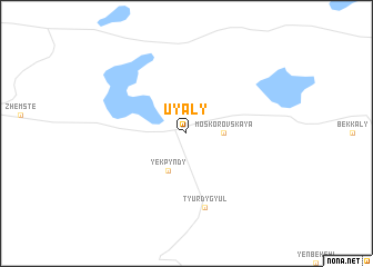 map of Uyaly