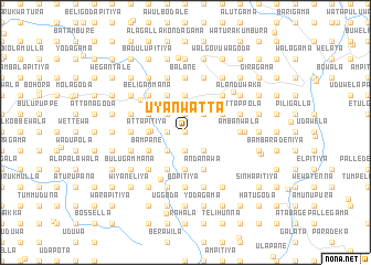 map of Uyanwatta