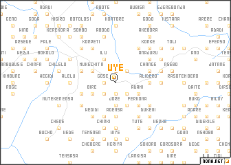 map of Uyē