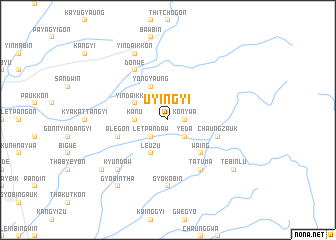 map of Uyingyi