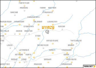 map of Uyinzu