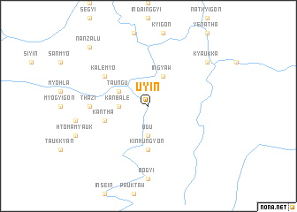 map of Uyin